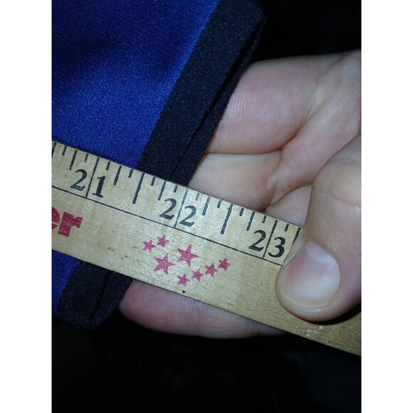 Nike Dri-Fit Jacket Blue With Black Trim 1/2 Zip Pullover Mens Size Medium - Picture 9 of 14